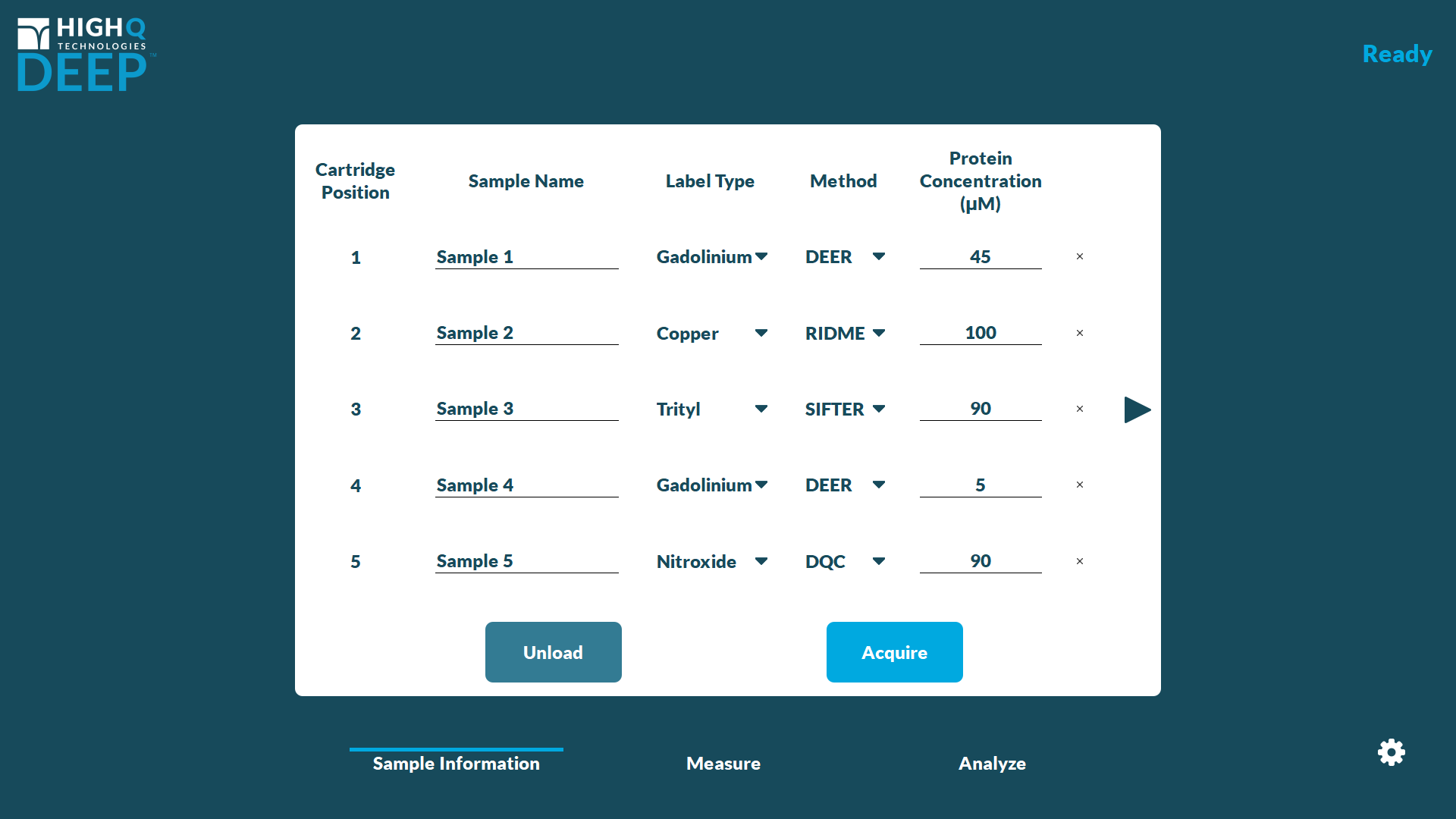 DEEP Software UI